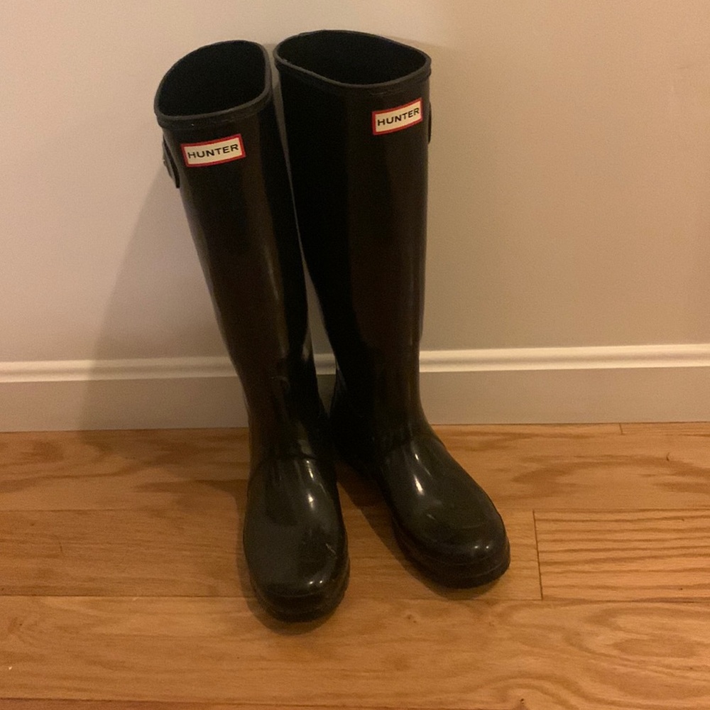 Hunter Black Boots